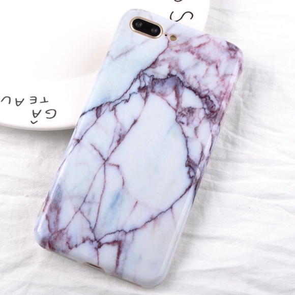 Accessories - NEW iPhone 7/8/7+/8+ Marble Granite Soft TPU Case
